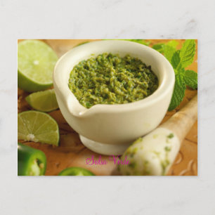 Carte Postale Salsa Verde
