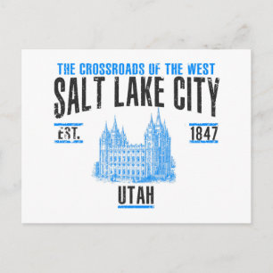 Carte Postale Salt Lake City