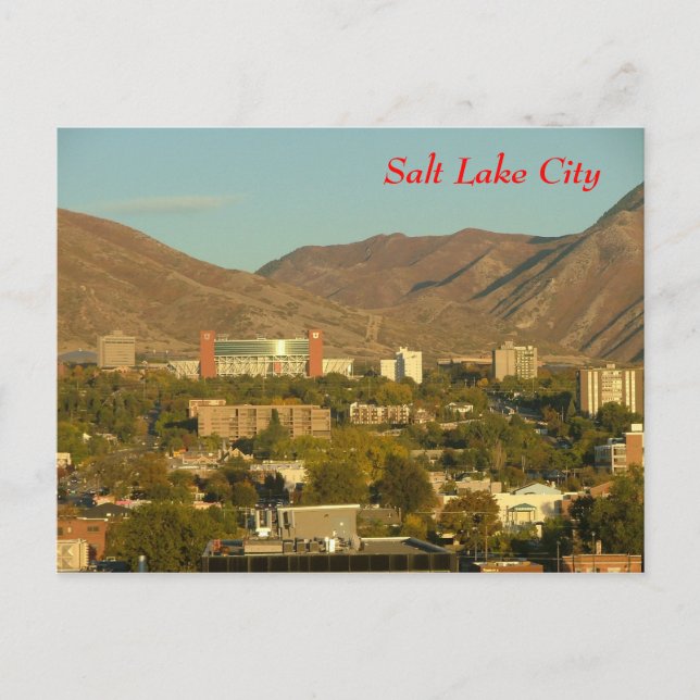 Carte Postale Salt Lake City (Devant)