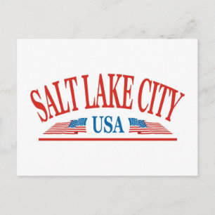 Carte Postale Salt Lake City Utah
