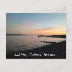 Carte Postale Salthill, Galway, Irlande