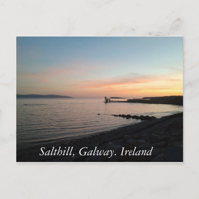 Carte Postale Salthill, Galway, Irlande (Devant)