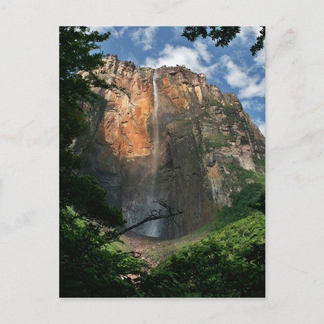Carte Postale Salto Angel Saison Sèche (Devant)