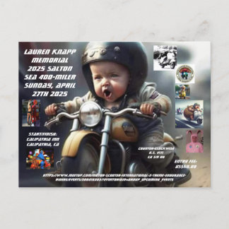 CARTE POSTALE SALTON SEA 400 MILLER 2025