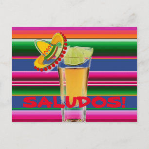 Carte postale Saludos