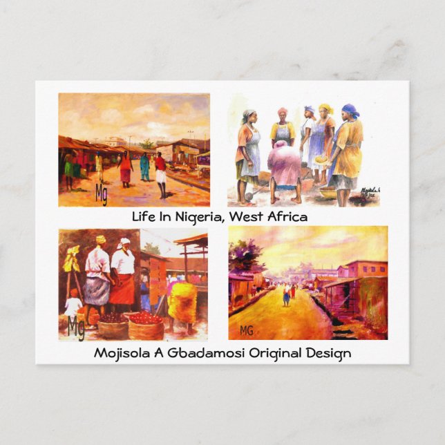 CARTE POSTALE SALUT DE L'AFRIQUE (Devant)