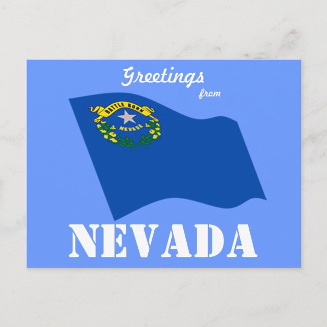 Carte Postale Salut du Nevada (Devant)
