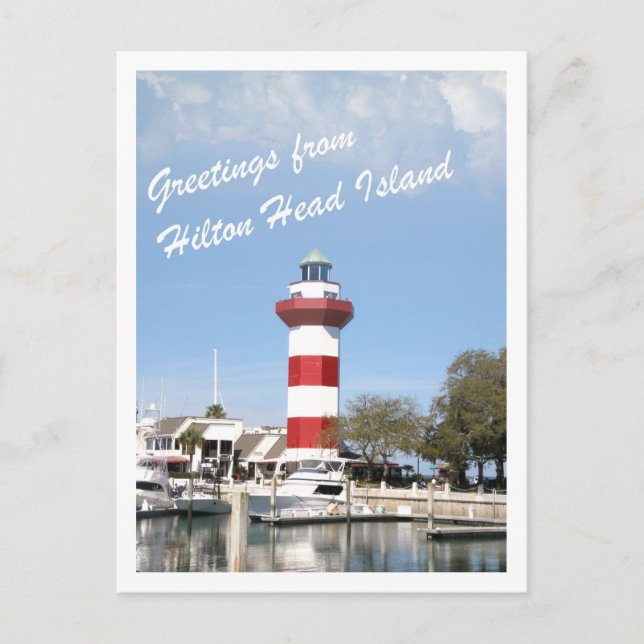 Carte Postale Salutation de Hilton Head Island (Devant)