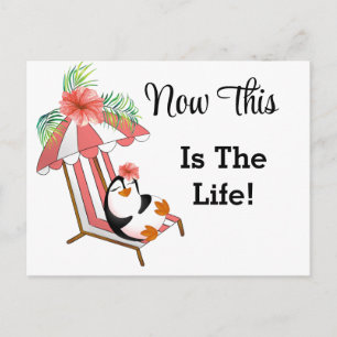 Carte Postale Salutation de la plage