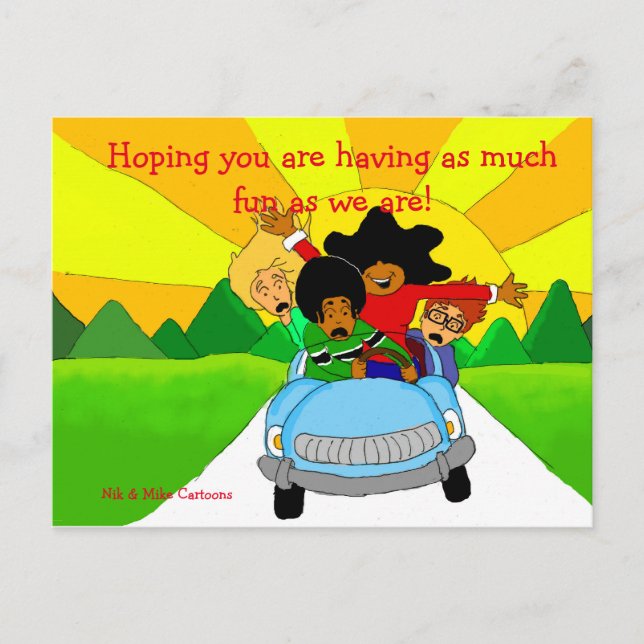 Carte Postale Salutations (Devant)