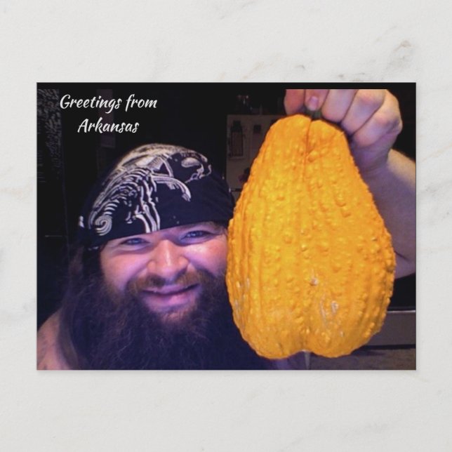 Carte Postale Salutations amusantes de l'Arkansas  (Devant)
