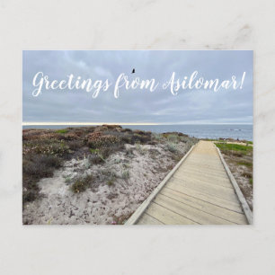 Carte Postale Salutations de Asilomar !