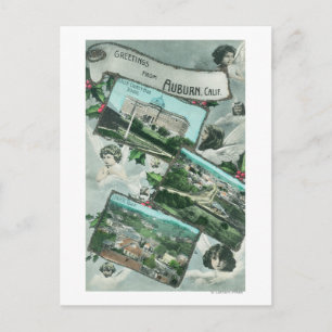 Carte Postale Salutations de avec vues PittoresquesAuburn, CA