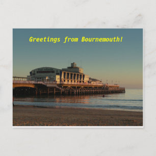 Carte Postale Salutations de Bournemouth !