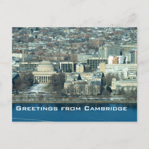 Carte Postale Salutations de Cambridge