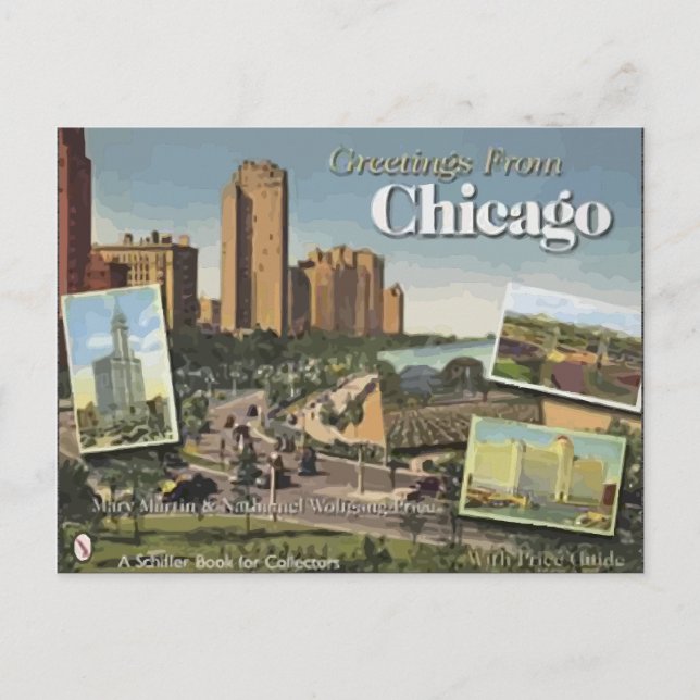 Carte Postale Salutations de Chicago (Devant)
