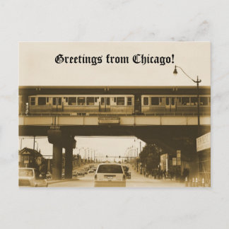 Carte Postale Salutations de Chicago !