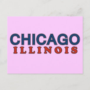 Carte Postale Salutations de Chicago mis amigos !