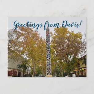 Carte Postale Salutations de Davis !
