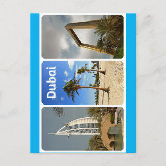 Carte Postale Salutations de Dubaï ensoleillée
