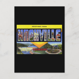 Carte Postale Salutations de Knoxville Tennessee