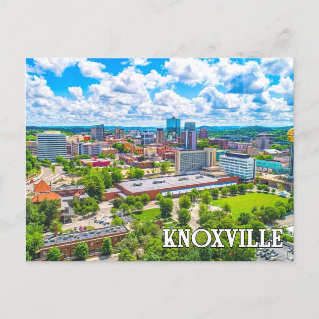 Carte Postale Salutations De Knoxville, Tennessee, États-Unis (Devant)