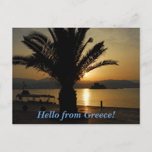 Carte Postale Salutations de la Grèce