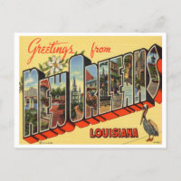 Salutations de la Nouvelle-Orléans, Louisiane Trav