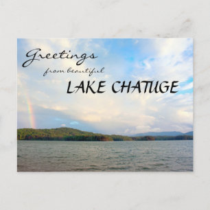 Carte Postale Salutations de lac Chatuge