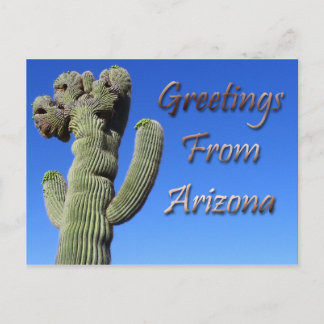 Carte Postale Salutations De L'Arizona