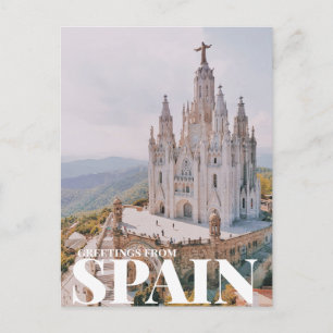 Carte Postale Salutations de l'espagne