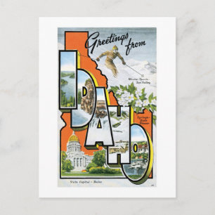 Carte Postale Salutations de l'Idaho !