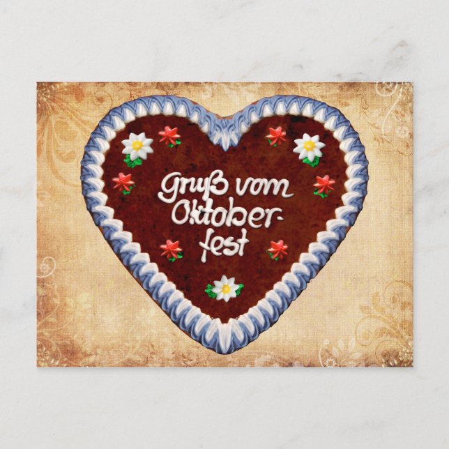 Carte Postale Salutations de l'Oktoberfest (Devant)