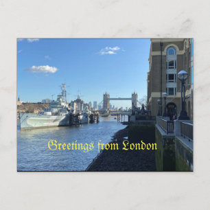 Carte Postale Salutations de Londres