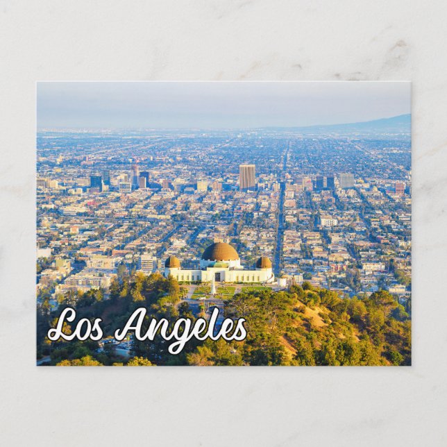Carte Postale Salutations De Los Angeles, Californie, USA (Devant)