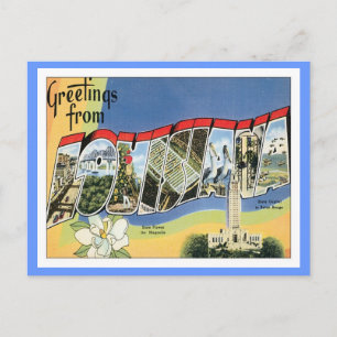 Carte Postale Salutations De Louisiane