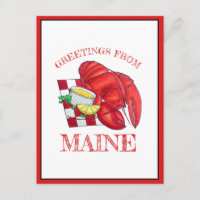 Salutations de Maine Lobster Shack Dîner de fruits