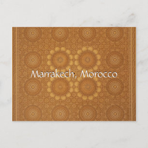 Carte Postale Salutations de Marrakech Maroc