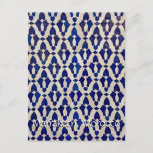 Carte Postale Salutations de Marrakech Maroc