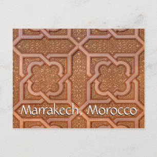 Carte Postale Salutations de Marrakech Maroc