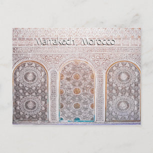 Carte Postale Salutations de Marrakech Maroc