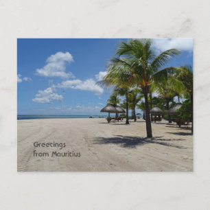 Carte Postale Salutations de Maurice
