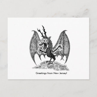 Carte Postale Salutations de New Jersey !