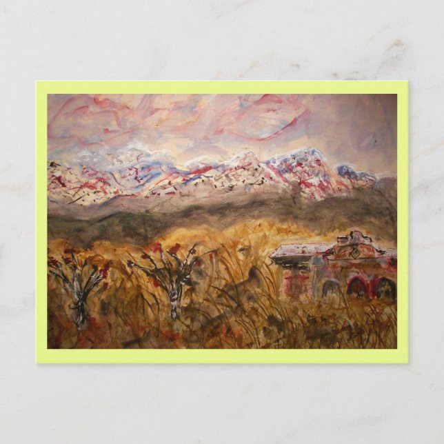 Carte Postale salutations de Père Noël Fe (Devant)