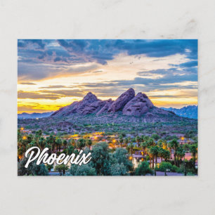 Carte Postale Salutations De Phoenix, Arizona, États-Unis