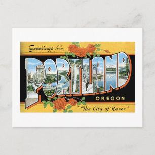Carte Postale Salutations de Portland, Oregon !