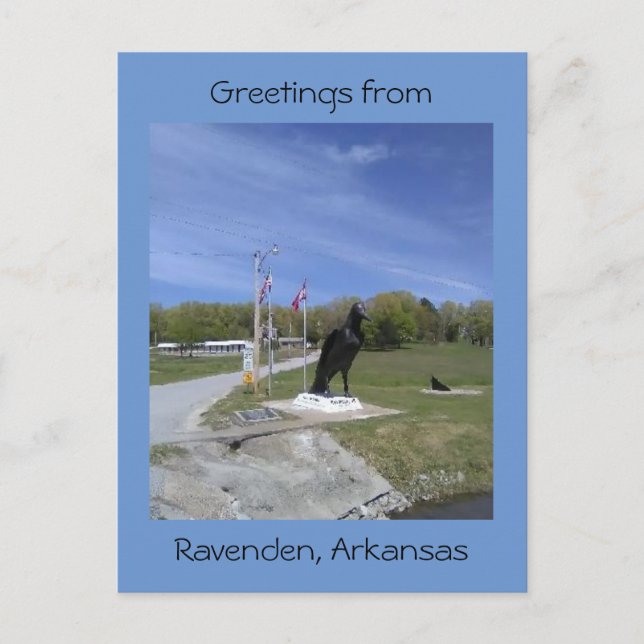 Carte Postale Salutations De Ravenden, Arkansas (Devant)