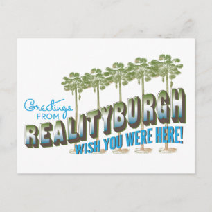 Carte Postale Salutations de Realityburgh - J'aimerais que vous 