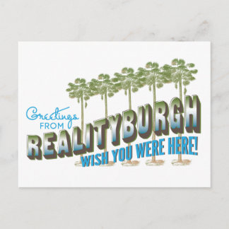 Carte Postale Salutations de Realityburgh - J'aimerais que vous 