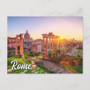 Carte Postale Salutations De Rome, Italie